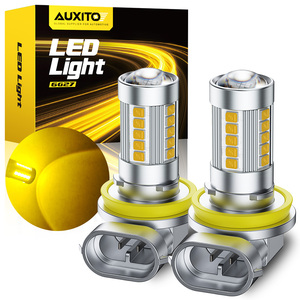 หลอดไฟ LED AUXITO H8 H9 H11 H16(JP) สีเหลืองทอง สำหรับไฟตัดหมอกและไฟวิ่งกลางวัน DRL - Product Image 1
