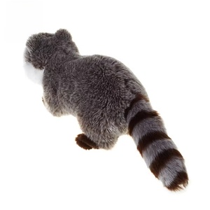 Peluche de <span class=keywords><strong>Mapache</strong></span> Suave y Realista, Relleno de Algodón PP, Tamaño y Color Personalizables, Económico - Product Image 3