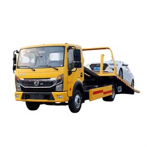 Fabrika tedarikçisi Dongfeng 3 Ton tamirci Flatbed çekici kamyon kurtarma aracı satılık - Product Image 1