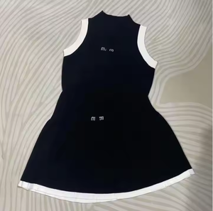 2025 Hit Produto Novo Luxo Moda Atacado Designer Verão T-shirt Saia Marca de Alta Qualidade Senhoras Terno Roupas Mulheres - Product Image 5