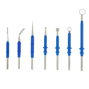 Hand-Controlled Medical Disposable Electrosurgery Pencil Monopolar Electrosurgical ESU Pencil Tip
