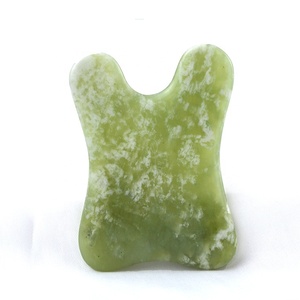 Rodillo de Jade Natural para la cara, Gua Sha, piedra Natural, masajeador de cuello corporal, acupuntura, cuidado de los ojos, Spa, herramientas de masaje, masaje, levantamiento de rostros - Product Image 5