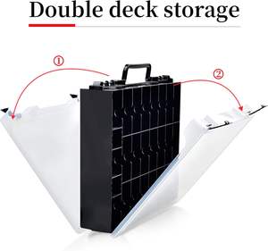 Vitrina Portátil de Acrílico de Alta Transparencia con Puerta, Color Personalizado, Diseño Moderno, Perfecta para Exhibir Autos de Juguete a Escala - Product Image 5