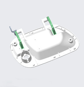 Maniglia per Porta Auto in Lega <span class=keywords><strong>di</strong></span> Alluminio Pressofusa Personalizzata, Maniglia Esterna OEM/ODM per Sostituzione Auto - Product Image 4