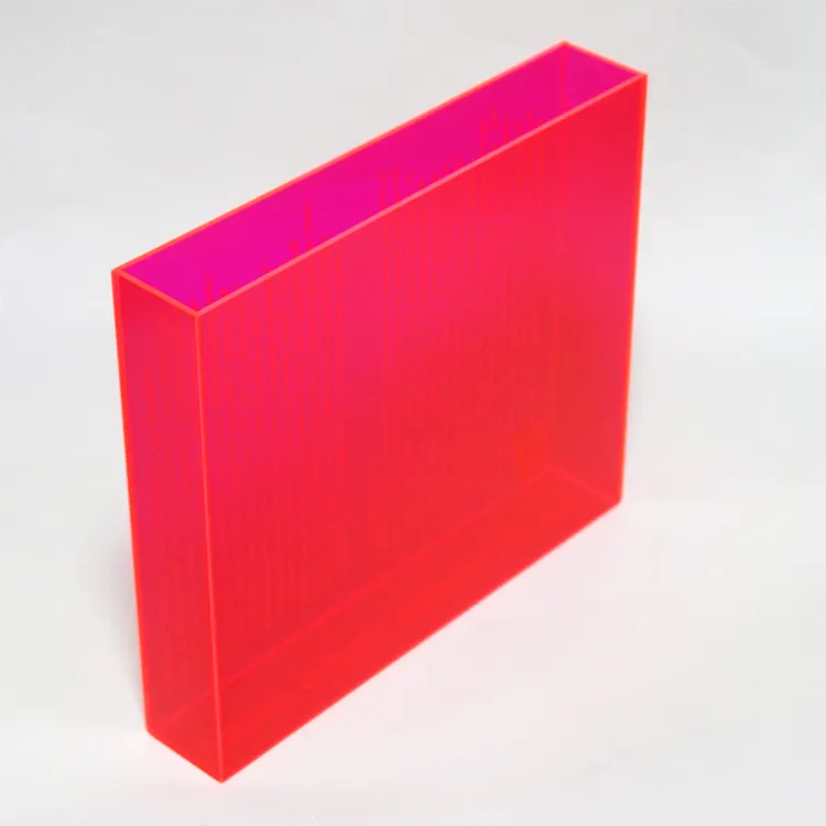 Durable Fancy Clear Magazine Holder Rack DVD CD Slipcase Packaging Box Acrylic Magazine Slipcase