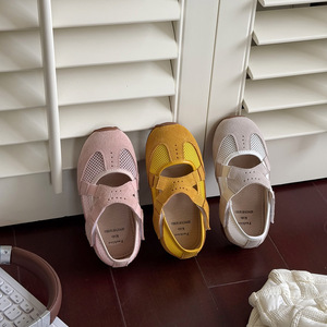 <span class=keywords><strong>Scarpe</strong></span> da Balletto Mary Jane Estive per Ragazze, Stile Coreano, con Pannello in Rete Traspirante, Chiusura a Strappo, Suola Morbida Antiscivolo - Product Image 3