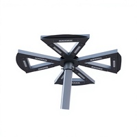 Lampe solaire LED moderne en aluminium pour jardin, étanche IP65, éclairage paysager extérieur, lampadaire architectural pour cour et pelouse