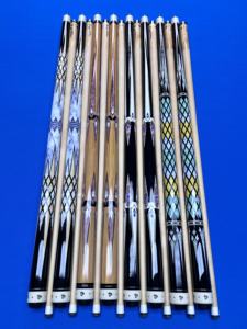 Harga Pabrik Tongkat Biliar Maple 1/2 Ukuran 57 Inci untuk Latihan Nine-ball, Tongkat Biliar Kayu untuk Dijual - Product Image 3