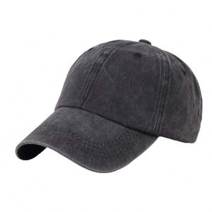 Casquette de baseball 6 panneaux vintage brodée 3d vente en gros - Product Image 3