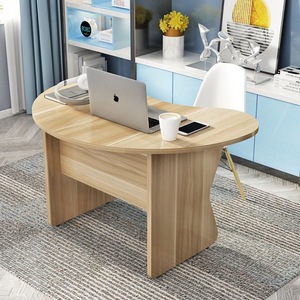 Escritorio <span class=keywords><strong>de</strong></span> Oficina Moderno <span class=keywords><strong>de</strong></span> Madera con Forma <span class=keywords><strong>de</strong></span> Luna para Diagnóstico Médico, Tratamiento Veterinario, Consultoría Psicológica y Uso Comercial - Product Image 2