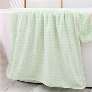 Microfiber Coral Velvet <b>Bath</b> for Adults Quick Drying Thickened Not Easy Shed Square Design Home Use Beauty Salon Bed Towel - Product Image 4