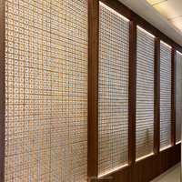 Panneaux décoratifs durables en résine plastique pour cloisons de plafond/mur de villas et hôtels, design effet glace craquelée, pour salons intérieurs modernes