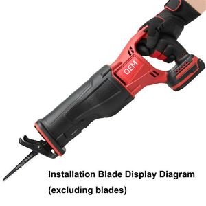 <span class=keywords><strong>Scie</strong></span> portative rechargeable 18V, batterie au lithium, mini <span class=keywords><strong>scie</strong></span> électrique, <span class=keywords><strong>scie</strong></span> sauteuse <span class=keywords><strong>sans</strong></span> <span class=keywords><strong>fil</strong></span> pour bois et métal - Product Image 6