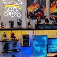 Lampe Anime IP65 en PVC avec enseignes LED néon, intensité réglable, pour décoration murale de chambre, décoration de man cave, éclairage commercial