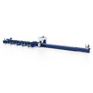Machine de découpe laser Han's Laser 3000W 6000W à 3 mandrins pour tubes carrés et tubes en acier inoxydable, pour la découpe de tubes métalliques, à vendre - Product Image 1
