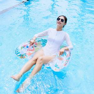 Sofá Flotante Inflable en Forma de U con Diseño de Flamenco para Piscina, Tamaño Adulto, Material de PVC - Product Image 2