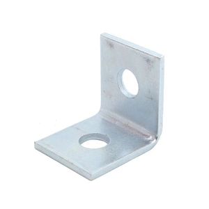 Solar Accessories Angle Fitting Superstrut Plate 90 <b>Bracket</b> 2 Hole 90 Strut Angled <b>Bracket</b> - Product Image 6