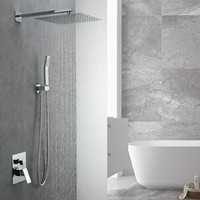 Ensemble de douche salle de bain, 12 pouces, prix exceptionnel d'usine, ensemble de douche, éléments de salle de bain