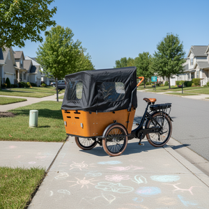 Housse de pluie EVA pour tricycle enfant, vélo cargo - BODO LUXMEA RC-001 - Product Image 1