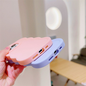 새로운 인기 있는 무광 캔디 컬러 TPU 웨이브 폰 케이스 (아이폰 17, 16, 15, 14, 13, <span class=keywords><strong>12</strong></span>, 11 Pro Max 호환) 충격 방지 실리콘 케이스 - Product Image 5