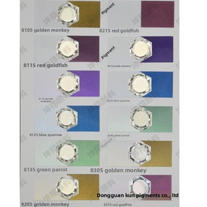 Pigmento Metálico Sintético de Mica Aurora Perlada <span class=keywords><strong>COSMI</strong></span> de Grado Cosmético, Color Blanco Plateado Fantasma con Destellos Rojos y Dorados - Product Image 3