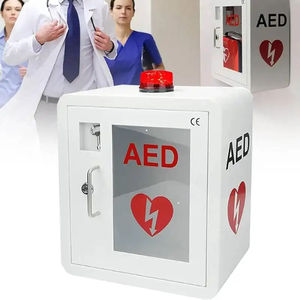 Armoire à pharmacie murale personnalisée en métal premiers soins défibrillateur AED stockage clé alarme lumière stroboscopique d'urgence SL-2 Superluck - Product Image 2