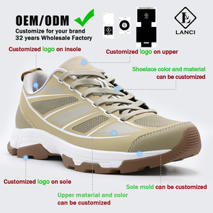 Fabricante de Zapatillas Personalizadas LANCI, Zapatos de Diseño de Lujo, Zapatos de Senderismo Transpirables, Zapatillas de Diseñador - Product Image 2