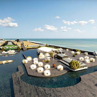 Maison préfabriquée en dôme EPS Conteneur extensible Maison verte pour hôtels Resorts Villas Appartements Bureaux Magasins