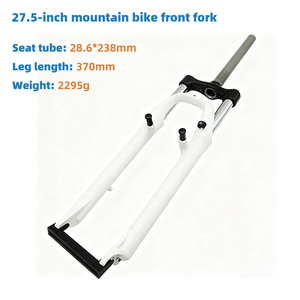 <span class=keywords><strong>Horquilla</strong></span> de Suspensión de Aleación de Aluminio de <span class=keywords><strong>26</strong></span> Pulgadas para Bicicleta de Montaña y BMX, <span class=keywords><strong>Horquilla</strong></span> de Doble Compatibilidad con Frenos V-Brake - Product Image 3