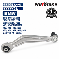 Lengan Kontrol Atas Belakang Kendaraan OE 33306772241 dan 33322347991 untuk BMW Seri E60 E61 E63 E64 E65 E66 Suku Cadang Mobil Kustom