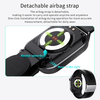 Reloj Inteligente con Pantalla Grande de 2.10 Pulgadas, Monitor de Presión Arterial, Bomba de Aire, Llamada de Emergencia SOS para Adultos