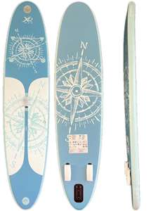 Planche de surf <span class=keywords><strong>gonflable</strong></span> en PVC pour l'extérieur, large, avec laisse, pagaie et pompe - Product Image 5