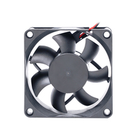 Ventilateur de refroidissement axial électrique à roulement à billes à faible bruit de 3 pouces 12VDC pour lampe anti-moustiques 7025 70*70*25mm échappement sans brosse