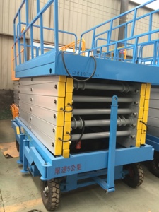 Lift Gunting Listrik/Pengangkat Gunting Mobil untuk Bahan - Product Image 6