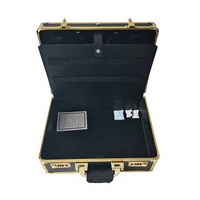 Valise de transport robuste en aluminium anti-odeur pour barbier et coiffeur, avec fermeture à cadenas, pour tondeuses, coupe-cheveux, ciseaux, peignes, idéale pour les voyages
