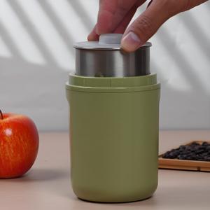 <span class=keywords><strong>Moulin</strong></span> <span class=keywords><strong>à</strong></span> <span class=keywords><strong>café</strong></span> électrique automatique portable pour épices, noix, graines, haricots, avec meules en acier inoxydable, 200W, design facile <span class=keywords><strong>à</strong></span> nettoyer, usage domestique - Product Image 2