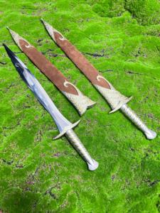 Espada Decorativa de Metal para <span class=keywords><strong>el</strong></span> Hogar con Funda de Cuero, Espada de la Película <span class=keywords><strong>El</strong></span> Señor de los Anillos, Espada de Frodo Baggins, Réplica de la Espada de Sting <span class=keywords><strong>del</strong></span> <span class=keywords><strong>Hobbit</strong></span> - Product Image 3