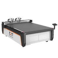 Standaard Serie Honingraatvel Papier Vibrerende Mes Snijmachine Verpakking Cutter Pvc Board Snijmachine