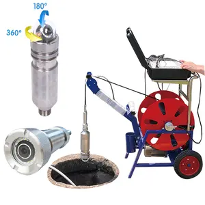 Well inspection camera 12-Inch Downhole Camera Borehole Video Inspection Camera for Water Well Tanks and Shafts