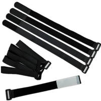 Sangle Velcro auto-agrippante de qualité supérieure pour gestion des câbles en tissu flexible, fixation pour bagages