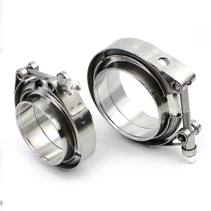 Morsetto a banda <span class=keywords><strong>V</strong></span> Standard da 1.5 pollici 304 acciaio inossidabile per sistemi di scarico con tubi di scarico Turbo - Product Image 2