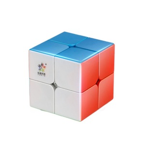 Yuxin Black Kirin 2x2 Rubik's Cube, jouet éducatif pour enfants, jeu de puzzle stimulant le cerveau, de 5 à 14 ans, unisexe - Product Image 2