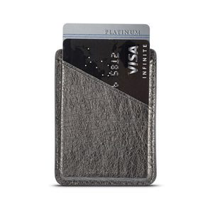 Телефон держателя карты с функцией блокировки <span class=keywords><strong>RFID</strong></span> с рукавами из искусственной кожи чехол-накладка для телефона чехол-Бумажник беспроводной инфракрасный датчик, который крепится подтянуть 5 Бумажник для карт универсально карман чехлы - Product Image 4