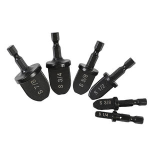 Kit de réparation de climatiseur avec ensemble d'expander de tuyaux en cuivre électrique 6 pièces, tête d'expander de tuyaux essentielle pour l'entretien des climatiseurs - Product Image 1