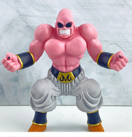 8 unid/set diseño caliente Anime DBZ PVC figura de acción dibujos animados de gran tamaño músculo grasa Buu colección figura juguete conjunto adornos de escritorio