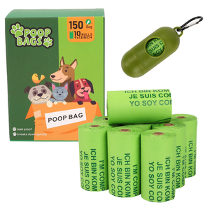 Fabricant vente en gros sacs à déchets PET biodégradables totaux en PE sac à crottes de chien avec distributeur - Product Image 5