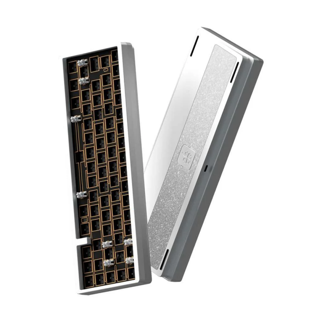 Weikav Lucky 65 V2 Mechanical Desktop 65% Wireless Full Aluminum RGB Hot Swap QMK VIA Gasket Keyboard Barebone Kit