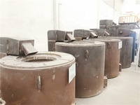 Four industriel de type fixe de propane de LPG de gaz naturel de prix usine pour fondre l'aluminium 300kg