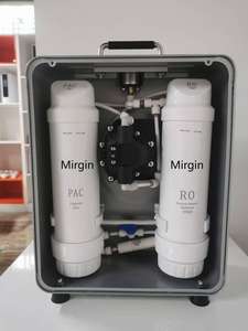 95L/H voiture voyage <span class=keywords><strong>Camping</strong></span> en plein air sauvetage d'urgence prévention des catastrophes réserve purificateur d'eau à manivelle pas d'électricité - Product Image 6