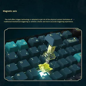 Clavier mécanique programmable OEM pour jeux vidéo MOD007v3 HE Year Dragon RGB avec interrupteurs magnétiques, touches entièrement programmables, course réglable, en aluminium - Product Image 4
